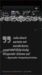 Mobile Screenshot of julia-oesch.de